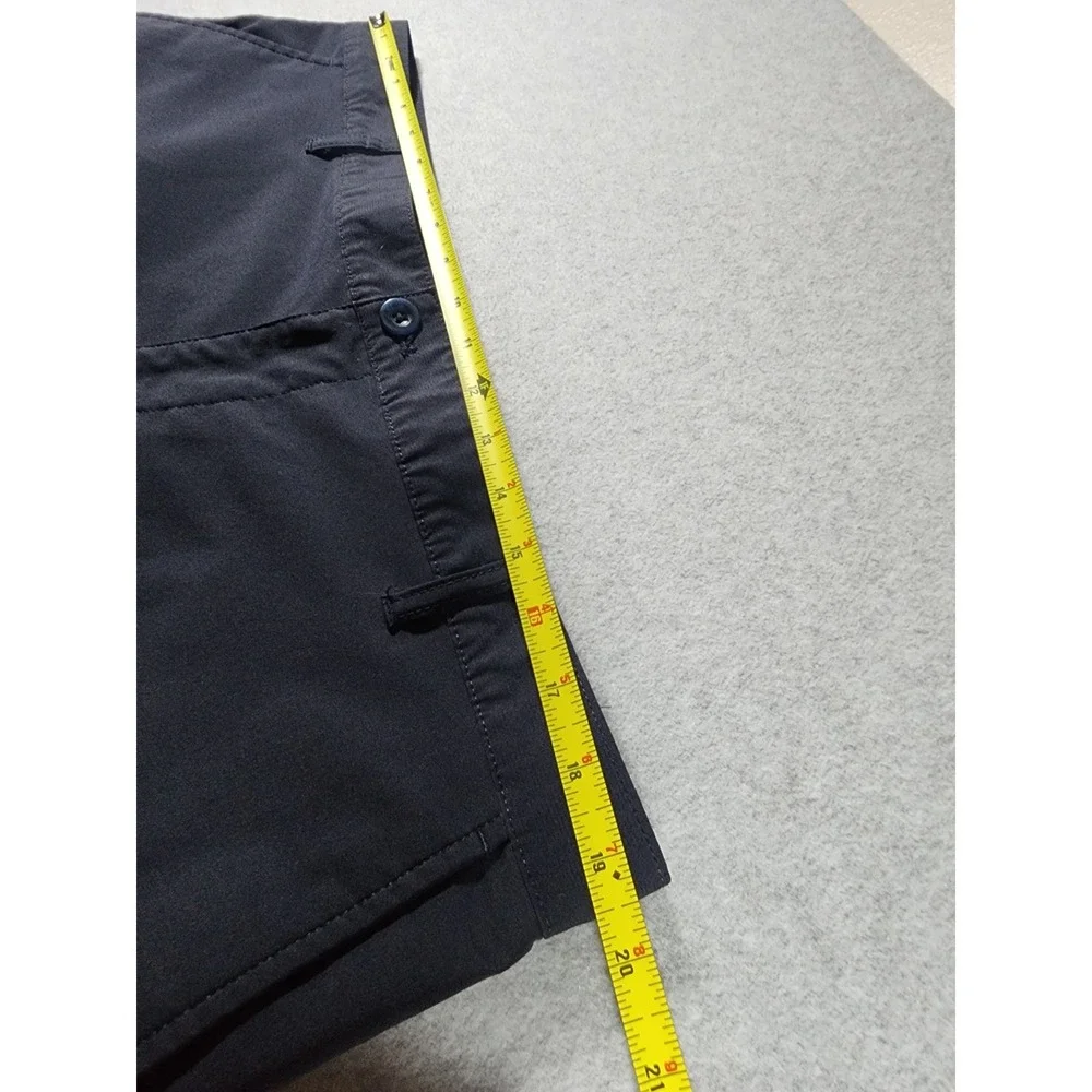 Chaps Men's Chino Golf Shorts, Black, Size 40, Inseam 9